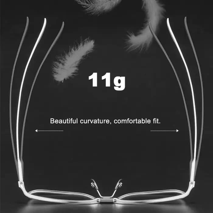 DTX106 – lunettes ultralégères en titane pur pour hommes d'affaires, monture carrée, faites à la mai