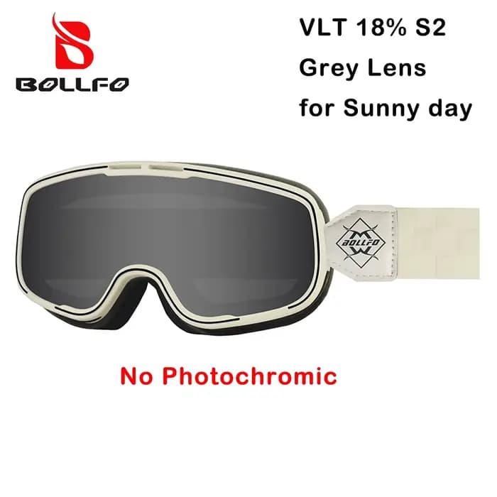 Lunettes de moto photochromiques BOLLFO, lunettes de moto OTG, protection UV, auto-ternissantes, lun