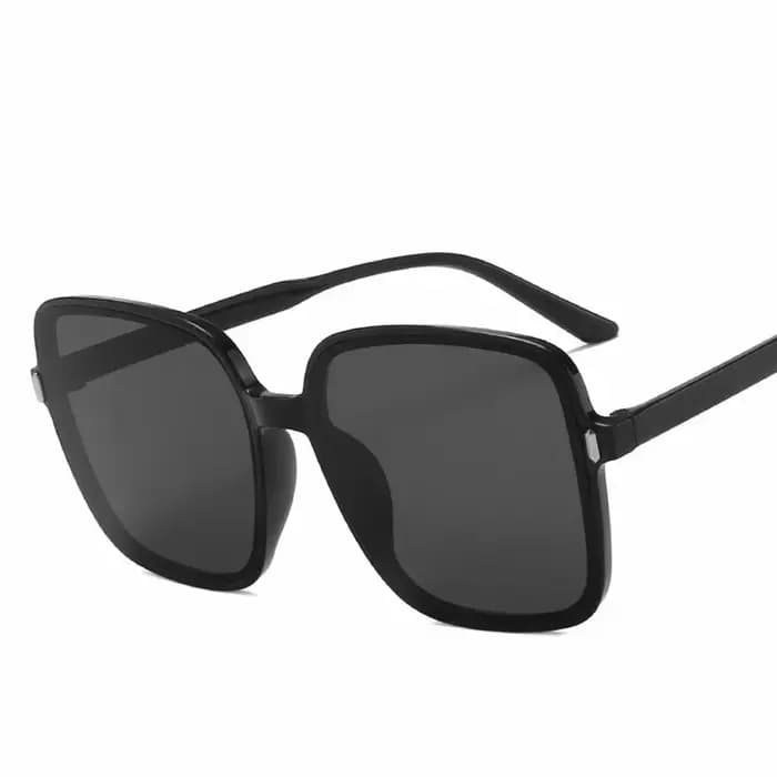 Lunettes de soleil surdimensionnées sans bords pour femmes, Vintage, rouge, rose, marque de luxe, ri