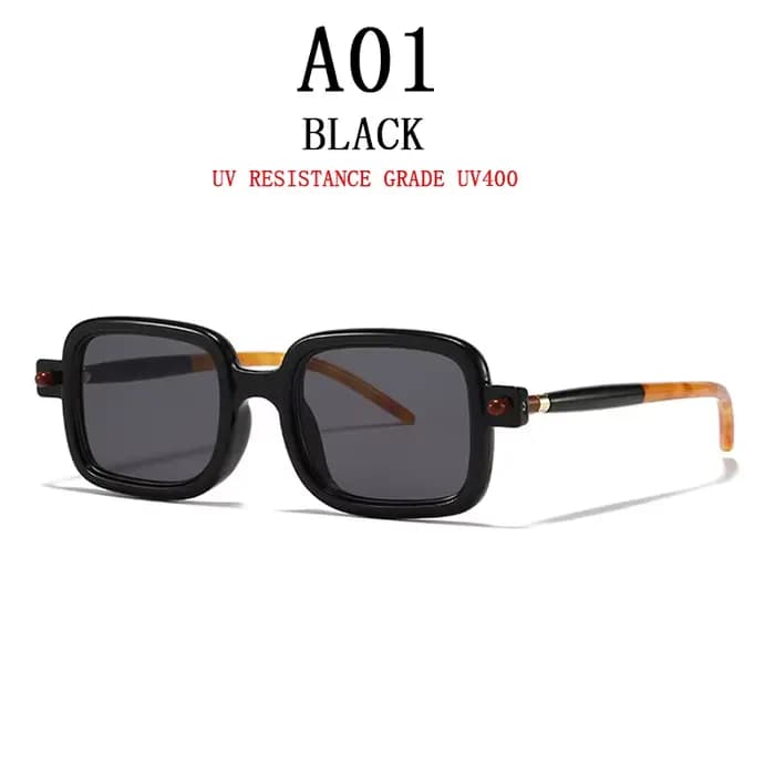 Lunettes De soleil carrées pour hommes, verres De luxe rétro, blocage De la lumière bleue, Vasos Dec