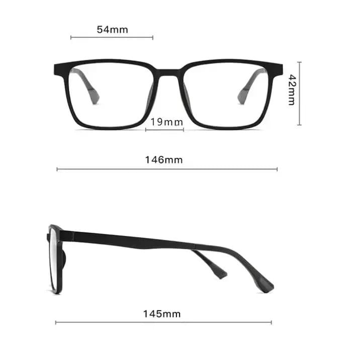 CLLOIO lunettes de Prescription magnétiques rabattables hommes femmes TR90 lunettes de soleil polari