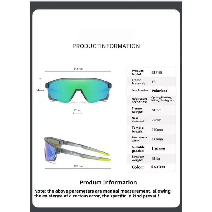 Lunettes de soleil polarisées sur ordonnance |   Lunettes de sport de protection UV |   Lunettes de 
