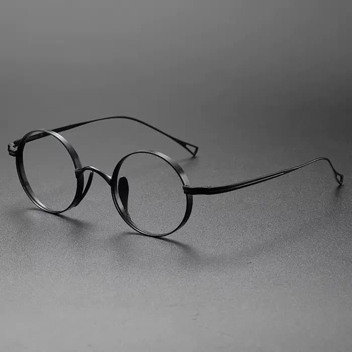 Lunettes de presbytie à monture ronde rétro pour hommes et femmes, à la mode, ultra légères, anti-lu