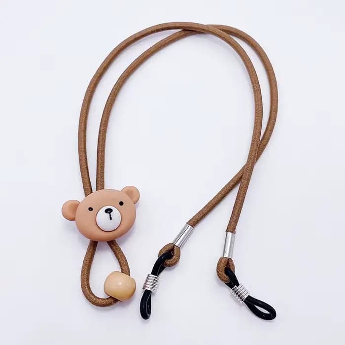 Chaîne de lunettes pour enfants, chaîne antidérapante, accessoires de fixation pour lunettes, chaîne