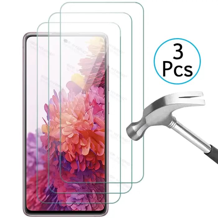 Étui en verre trempé pour Samsung Galaxy S26 S25 S24 S23 S22 21 20 FE, protection d'écran pour Samsu