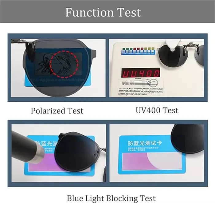 VIVIBEE Flip Up Clip sur lunettes de soleil polarisées hommes conduite femmes pêche UV400 Vision noc