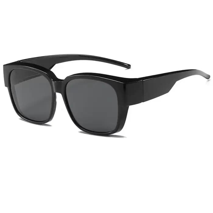 Lunettes de soleil polarisées à la mode, surdimensionnées, pour couvrir les lunettes, adaptées à la 