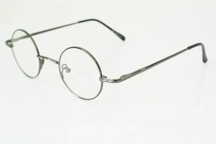 Petites montures de lunettes rondes vintage des années 60, lunettes RX, lunettes avec lentilles tran