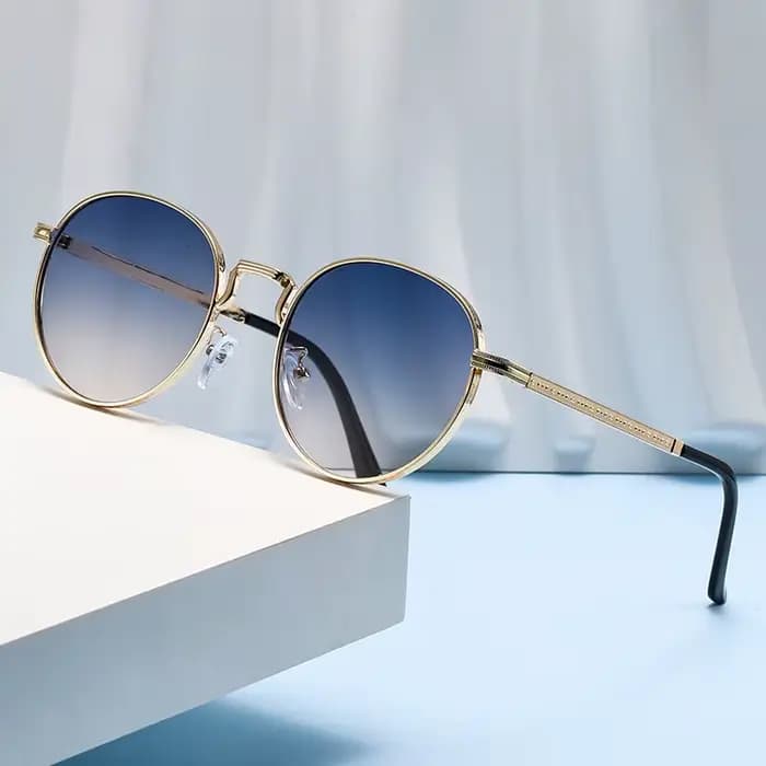 Lunettes de soleil aviateur carrées classiques pour hommes et femmes, protection UV, monture métalli