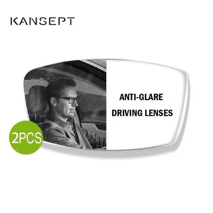 KANSEPT 1.56 1.61 1.67 Anti-reflètent Anti-éblouissement Conduite Lentilles Anti UV Lumière Forte Pr