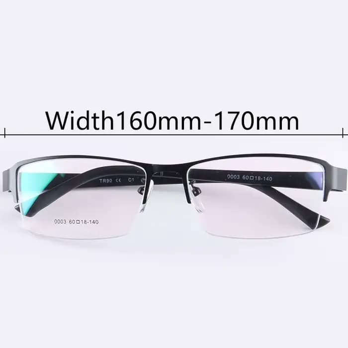 Lunettes Vintage carrées pour hommes, monture de 160mm, rétro, largeur du visage, demi-grande montur