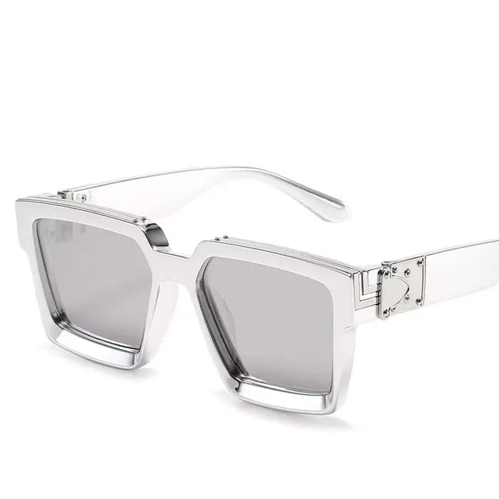 Marque Luxe Personnalisée Lunettes Soleil Surdimensionnées Hommes Vintage Carré Millionnaire Lunette