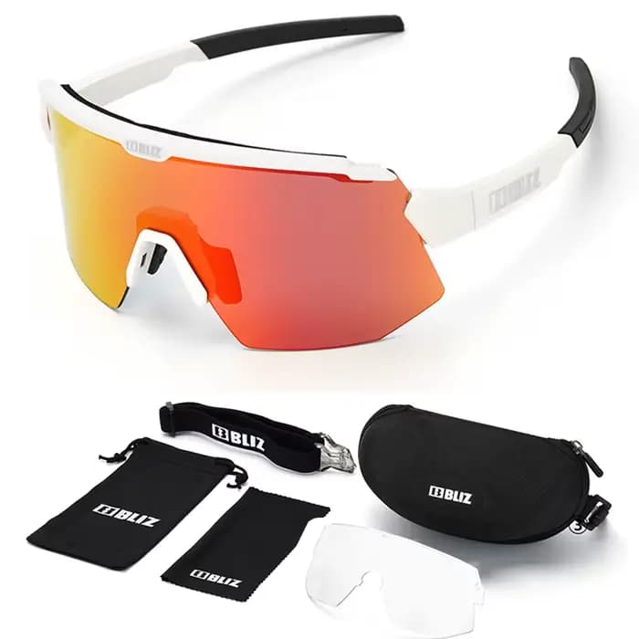Lunettes de cyclisme B BLIZ Breeze avec 2 verres UV400, lunettes de sport d'extérieur, lunettes de v