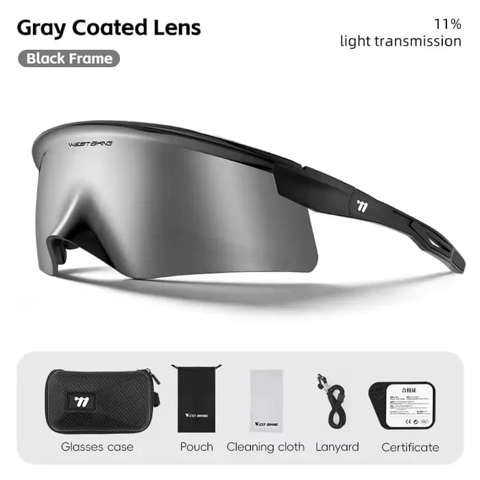 Lunettes de cyclisme WEST BIKING Aero Beak Man, lunettes de sport, lunettes de vélo de route, lunett