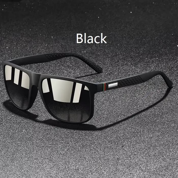 Lunettes de soleil carrées classiques tendance pour hommes et femmes, légères et colorées, idéales p
