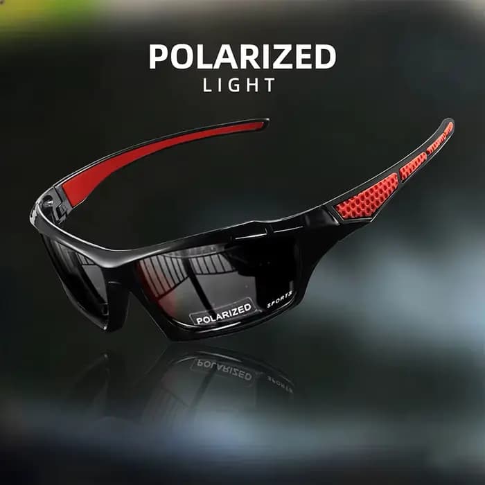 Lunettes de soleil de sport à la mode, Protection UV polarisée, personnalisées, monture ronde en mét