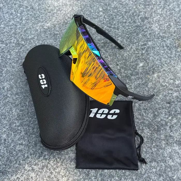 100 Lunettes de cyclisme VTT, lunettes de soleil pour vélo de montagne, lunettes de cyclisme sur rou