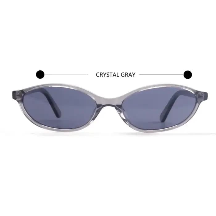 Petites lunettes de soleil ovales en acétate pour femmes, tenue des années 90, Vintage, polarisées, 