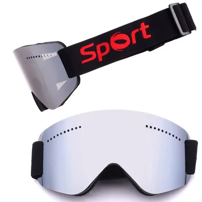 Lunettes de Ski Snowboard neige lunettes de Vision large Protection UV Anti-buée unisexe lunettes d'