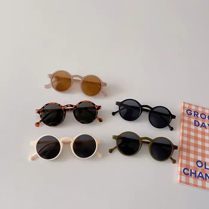 Lunettes de soleil à la mode pour enfants, ChimRunning, Lunettes de soleil à volume personnalisé, De