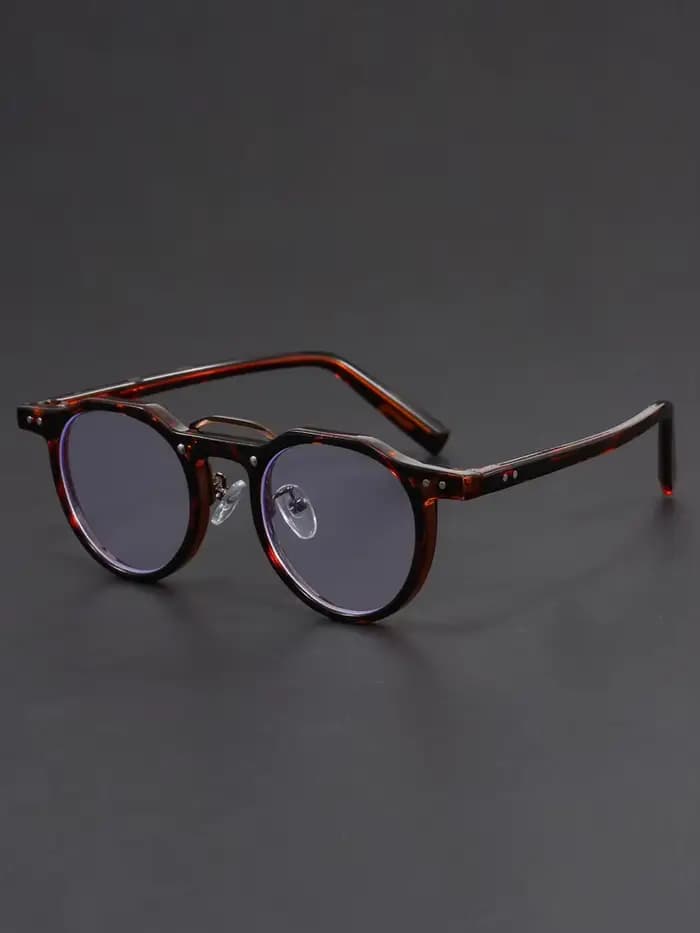 Lunettes de lecture rétro Anti-lumière bleue pour femmes et hommes, rondes pour myopie, tendance, lu