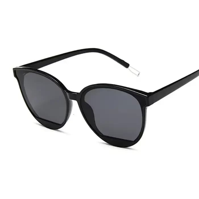 Lunettes de soleil œil de chat pour femmes et hommes, style vintage, de créateur, verres miroir, mon