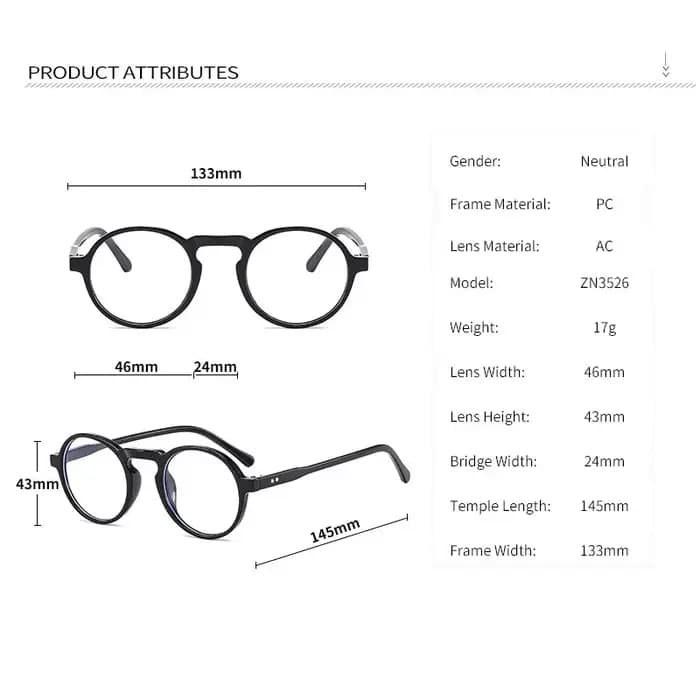 Lunettes rondes Vintage photochromiques pour myopie, pour hommes et femmes, sur Prescription de forc