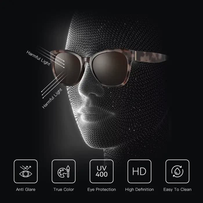ZENOTTIC-Lunettes de soleil polarisées en œil de chat pour femmes, lunettes de soleil respirantes, p