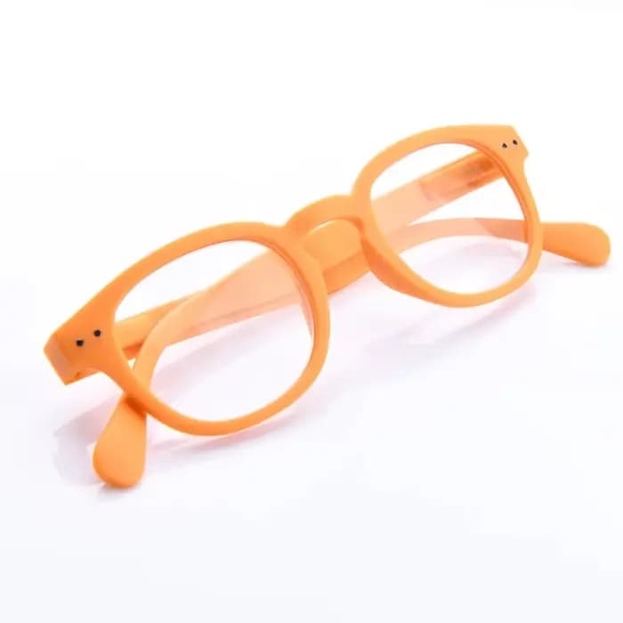 Lunettes de presbytie tendance et à la mode avec charnières à ressort, monture ronde et verres HD, d