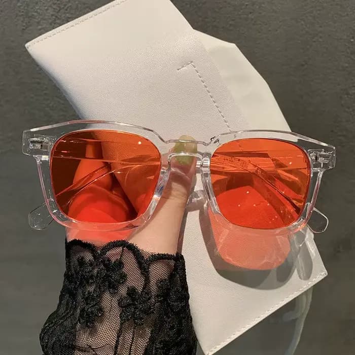 Nouveau unisexe Rectangle Vintage lunettes de soleil 2023 Design de mode rétro lunettes de soleil fe