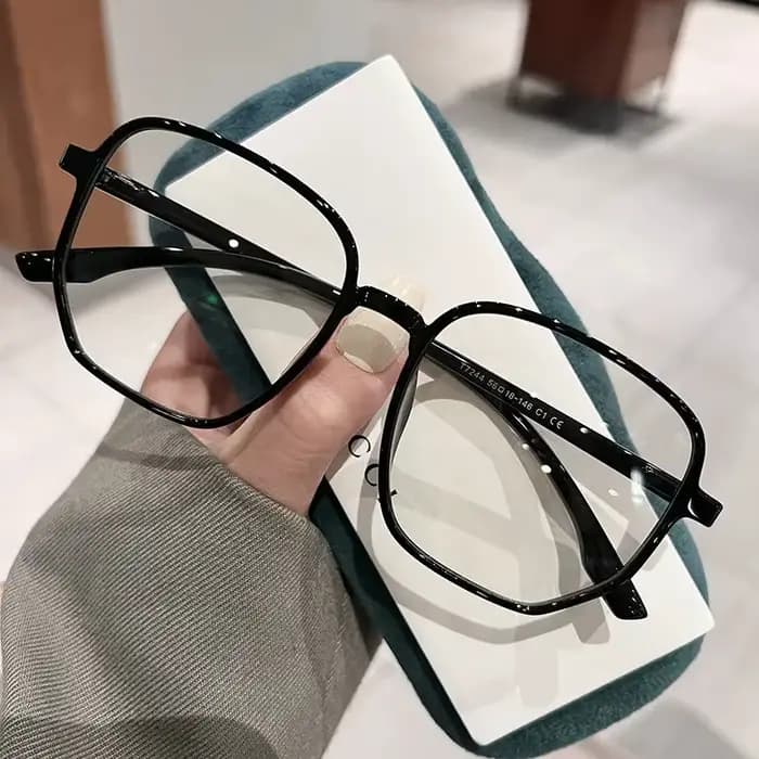 Lunettes ultra-légères, lunettes de vue, unisexe, monture carrée élégante et simple