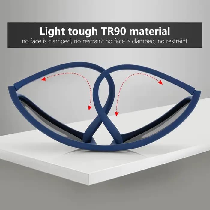 ZENOTTIC TR-90 lunettes de soleil polarisées flexibles hommes Sport de plein air lunettes de soleil 