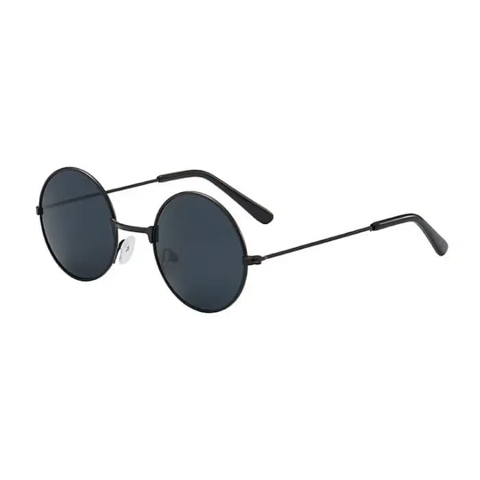 Lunettes de soleil Hippie rondes rétro pour femmes et hommes, tendance Punk Disco, lunettes de fête,