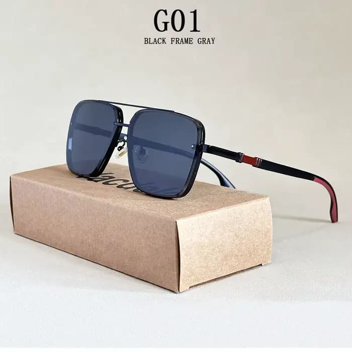 Lunettes de soleil carrées vintage pour hommes et femmes, lunettes de soleil de luxe, lunettes de so
