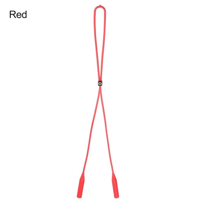 Accessoires de lunettes sport Silicone anti-dérapant lunettes sangle cou cordon lunettes corde lunet