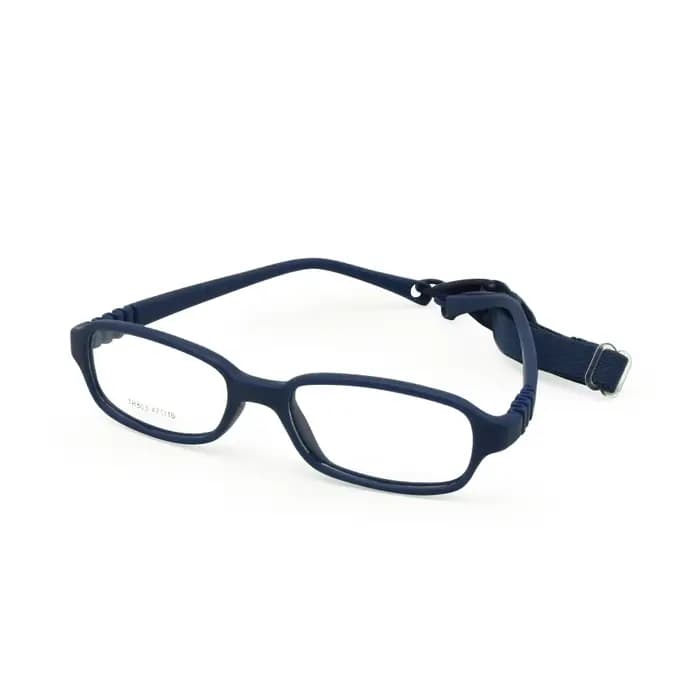 Lunettes pour enfants avec cordon taille 47, sangle de monture de lunettes pour enfants monobloc fle