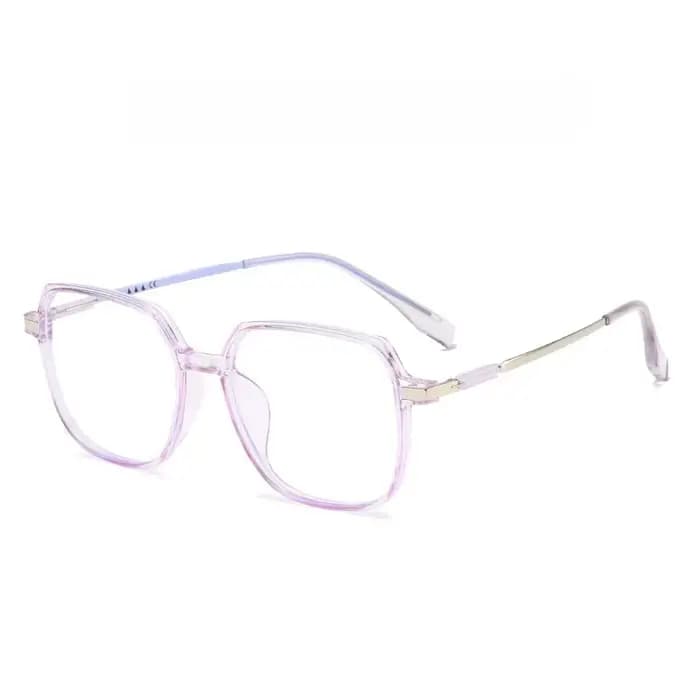 Lunettes de myopie à grande monture pour hommes et femmes, blocage de la lumière bleue, Anti-fatigue