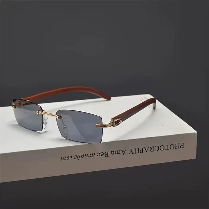 6 lunettes de mode rétro, accessoires photo de mode, lunettes décoratives pour hommes