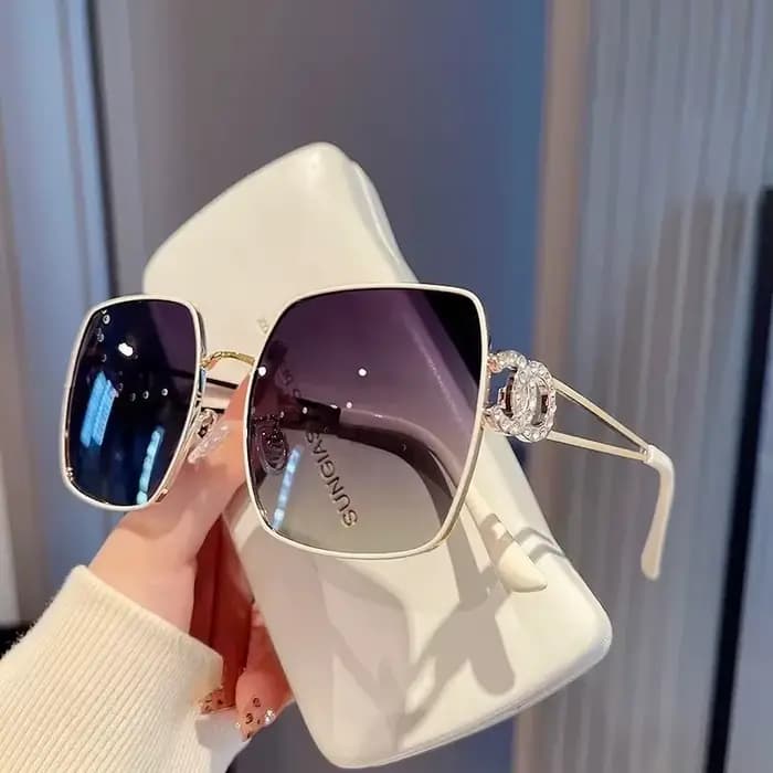 Lunettes de soleil polarisées carrées pour femmes, Vintage, surdimensionnées, tendance, pour l'extér