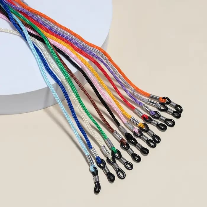 5ps réglable lunettes sangle support anti-dérapant lunettes cordon corde, sport lunettes de soleil c
