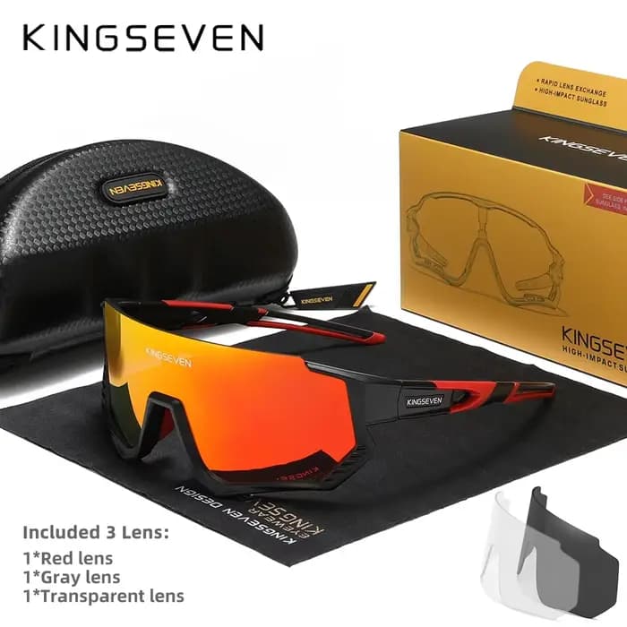 KINGSEVEN lunettes de soleil de cyclisme hommes femmes lunettes de vélo escalade Anti-UV vélo sport 