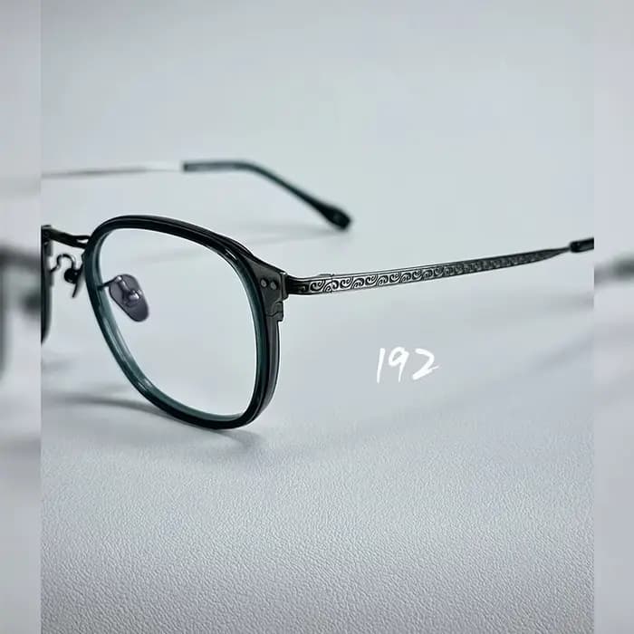 Lunettes rétro en titane pur pour hommes, nouvelle Reproduction de Style japonais, galvanoplastie IP