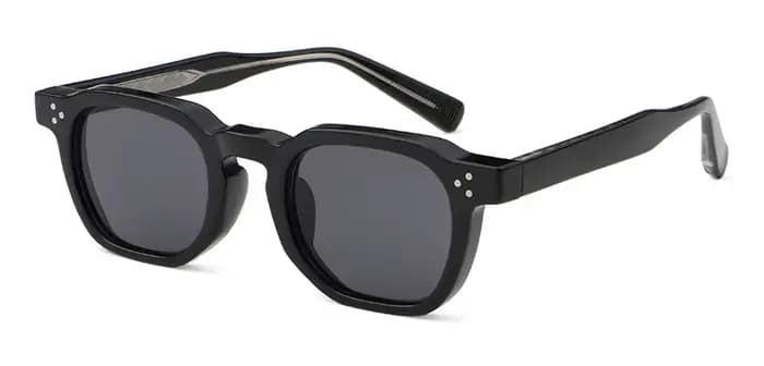 Lunettes de soleil rétro vertes léopard Peekaboo pour femmes, lunettes de soleil carrées unisexes po