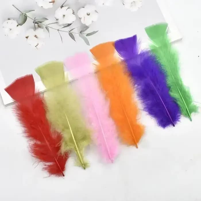 Plumes de dinde pour l'artisanat, 12-17 cm, attrape-rêves, décoration en plumes, fabrication de bijo