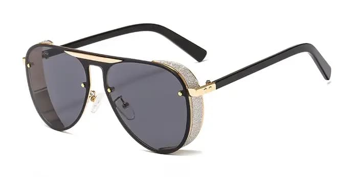 Lunettes de soleil roses vintage pour femmes, lunettes de soleil à grande monture, miroir, lunettes 