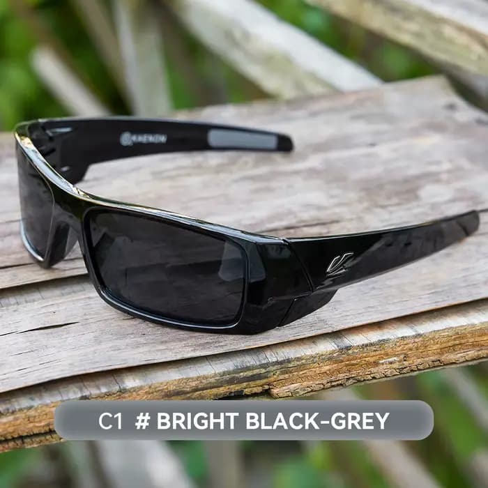 Lunettes de soleil de pêche pour homme KAENON, teintes noires, avec boîte d'origine, nouveautés 2026