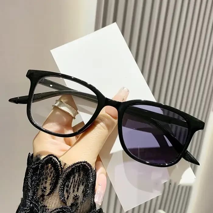 Lunettes de soleil d'extérieur à la mode avec moins dioptrie pour femmes, unisexe, rétro, couleur ch