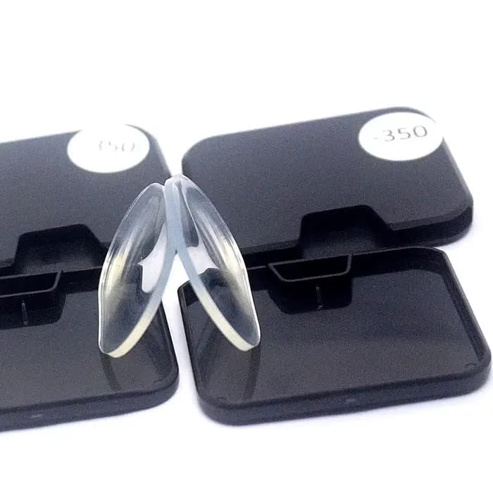 46*30mm gel de silice myopie lentille à coller nouvelles lunettes myopes lentille réutilisable pour 