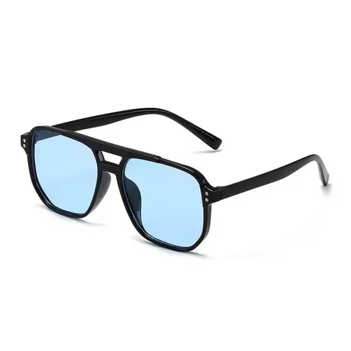 Vintage hommes femmes grandes lunettes de soleil hommes nuances carrées marque concepteur unisexe lu