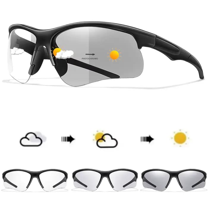 Lunettes de soleil photochromiques de Style tendance pour hommes femmes en plein air vtt vélo cyclis